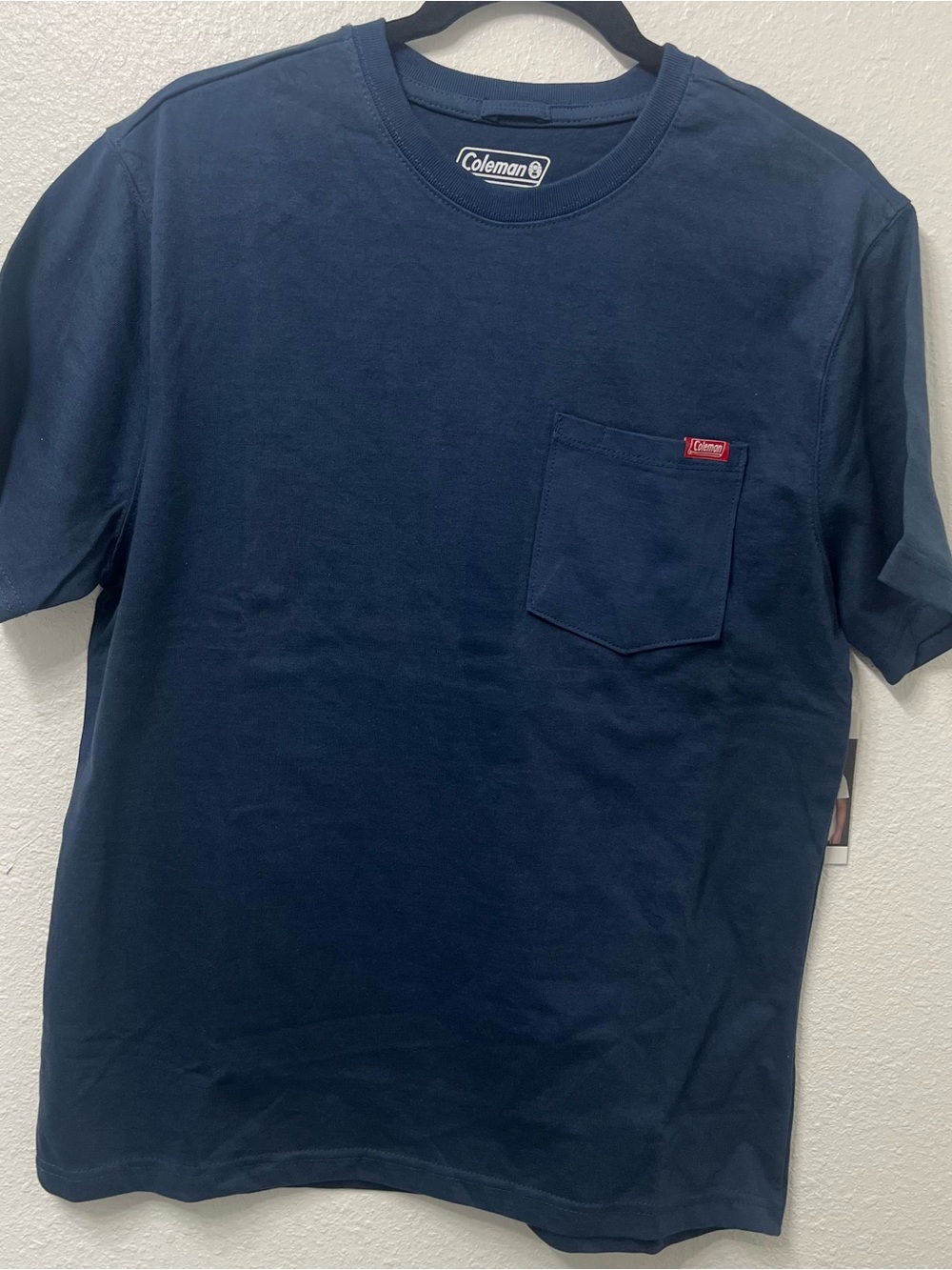 Coleman Navy Short-Sleeve Pocket Tee
